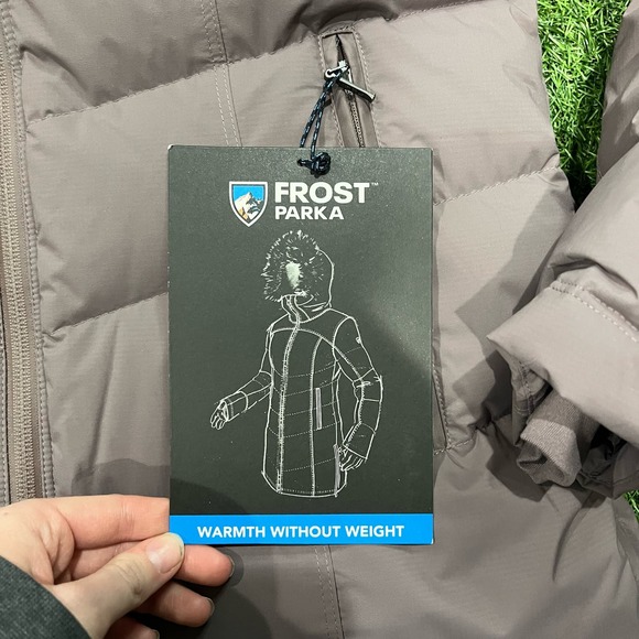 NWT Kuhl Womens Frost Down Parka Dusk 800 Down $549 New - Picture 7 of 10